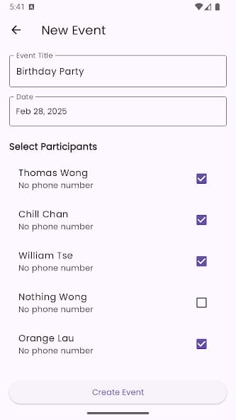 HMPP Bill Splitter screenshot 3