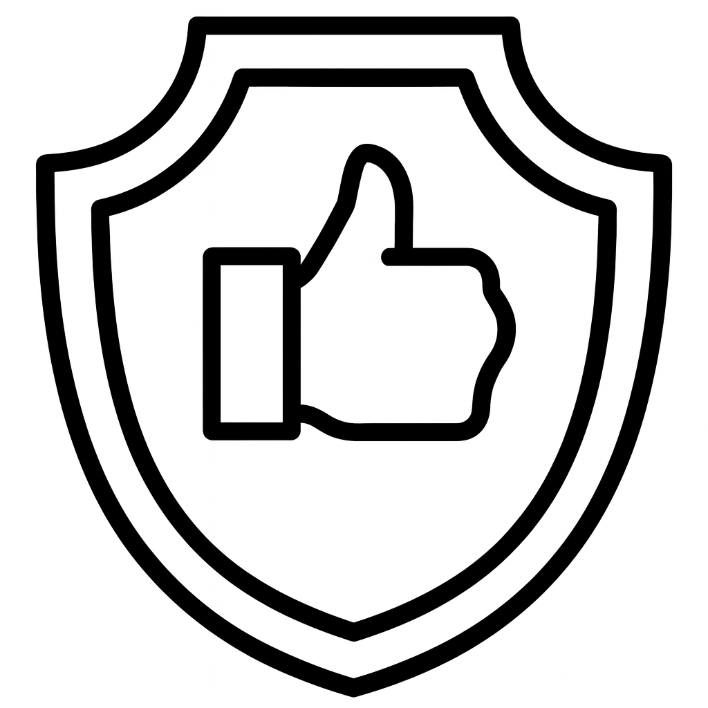 Colorful reliability icon
