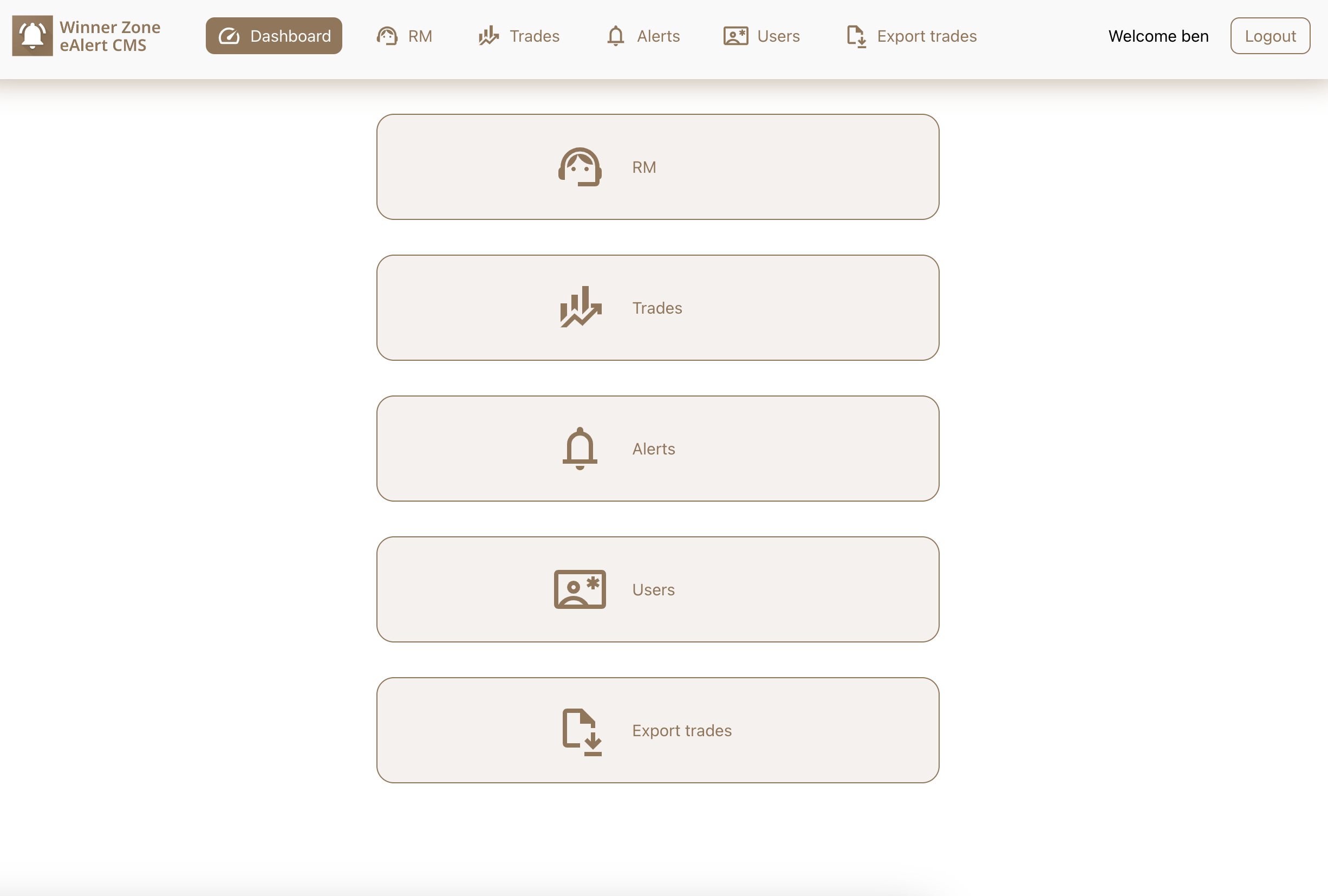 Winner Zone CMS screenshot 1
